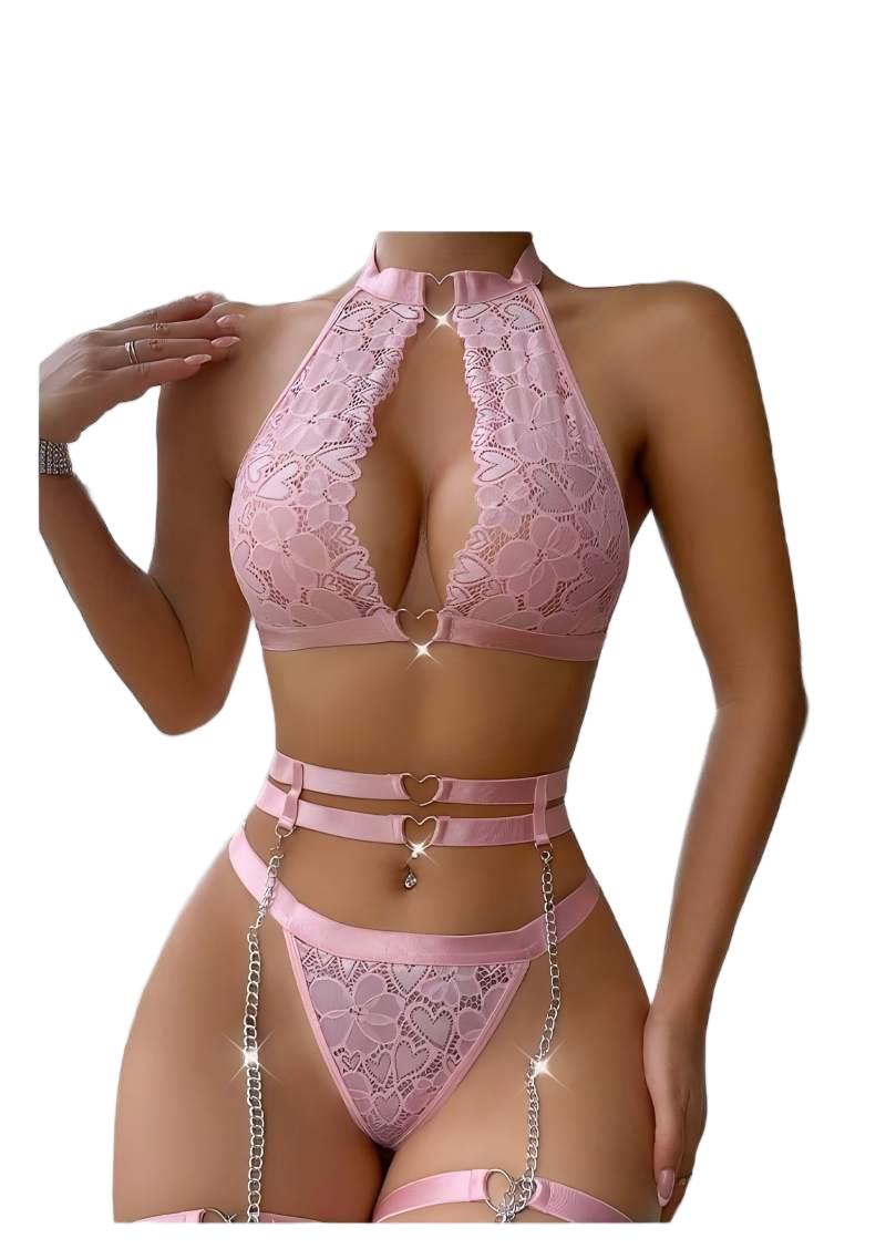 Underwear - Ensemble de lingerie sexy push-up en