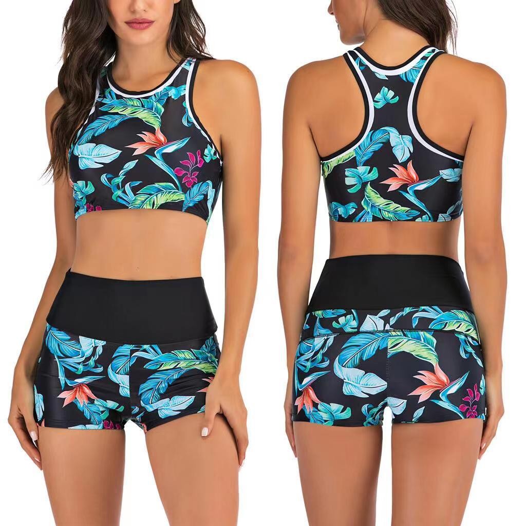 Shorts - Bikini Y2K pour femme, tankini avec