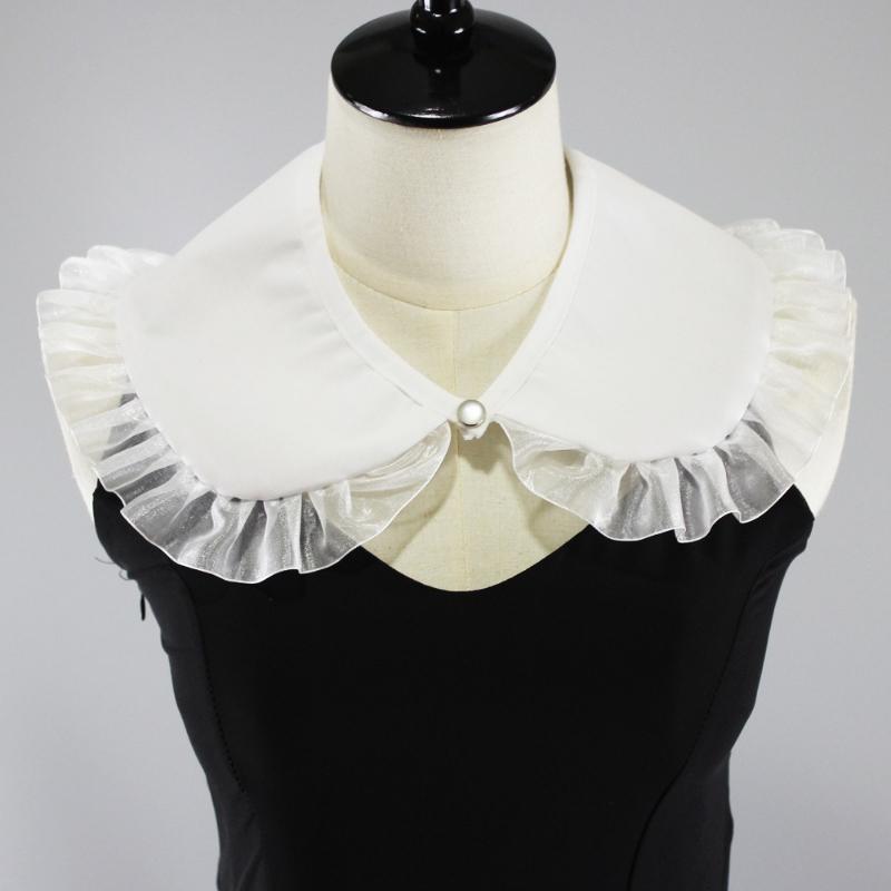 Shirts - Faux col amovible pour femmes, col