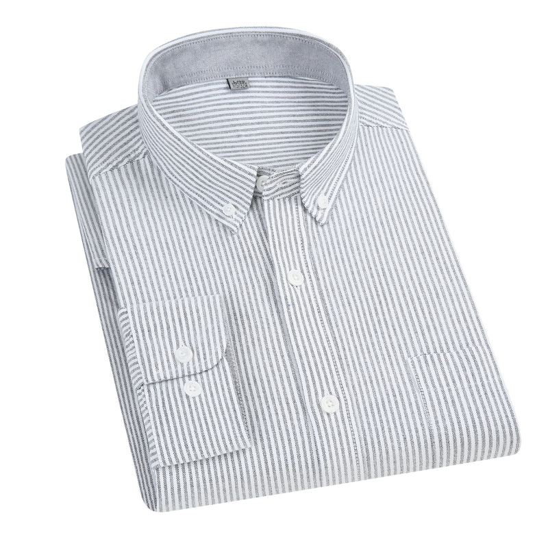 5XL Oxford 100% coton chemise  - Oxford Cotton Casual Shirt Business avis et prix