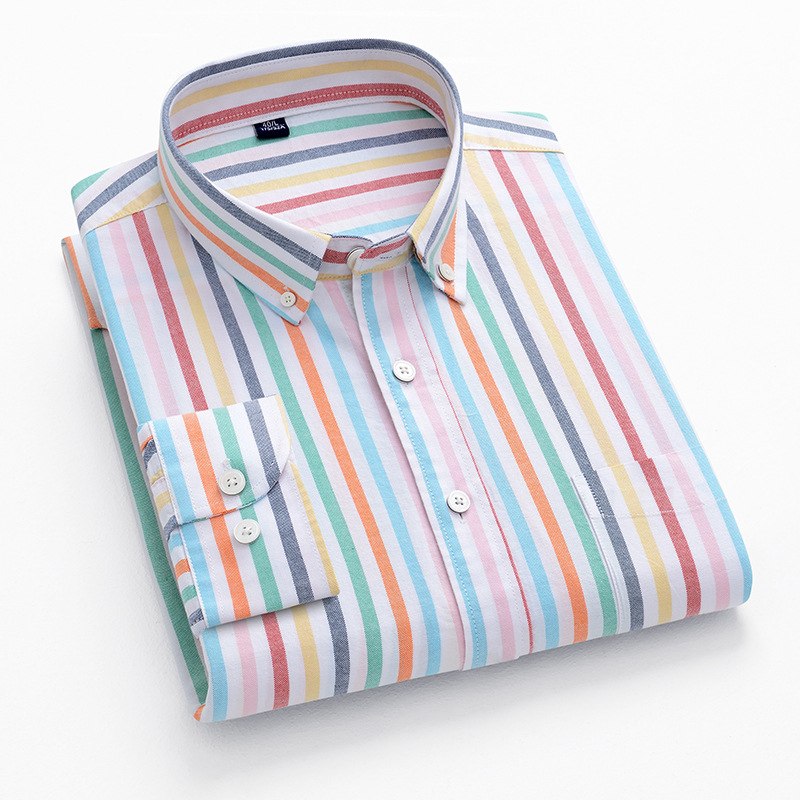 5XL Oxford 100% coton chemise  - Oxford Cotton Casual Shirt Business avis et prix
