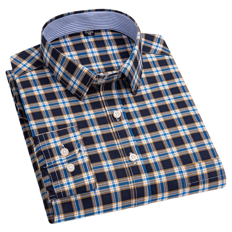 Chemise sociale pour hommes pu - Oxford Cotton Casual Shirt Business avis et prix