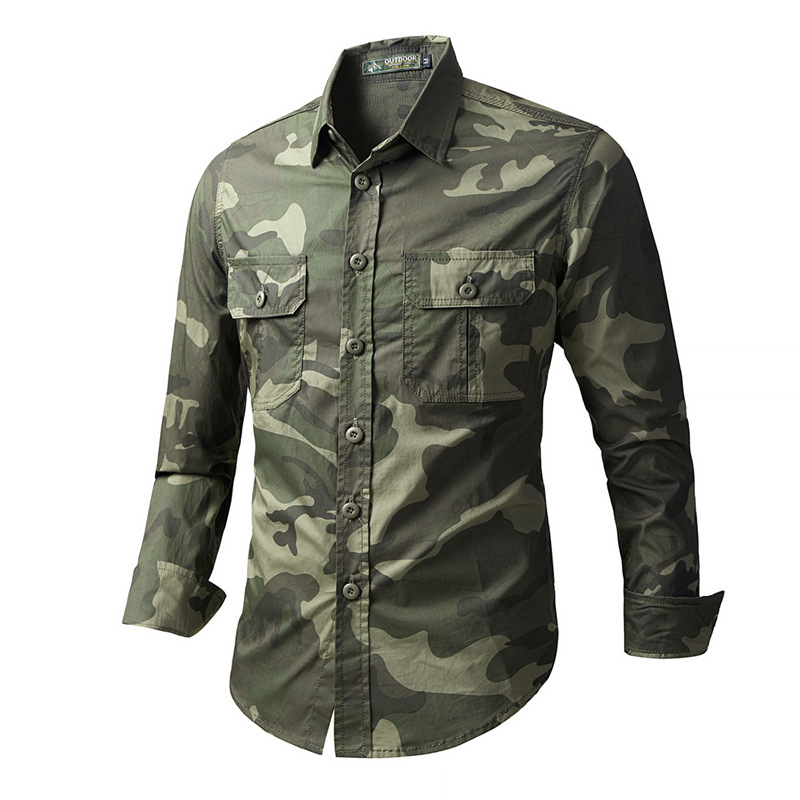 Chemises tactiques cargo pour  - Tactical Military Shirt Cargo avis et prix