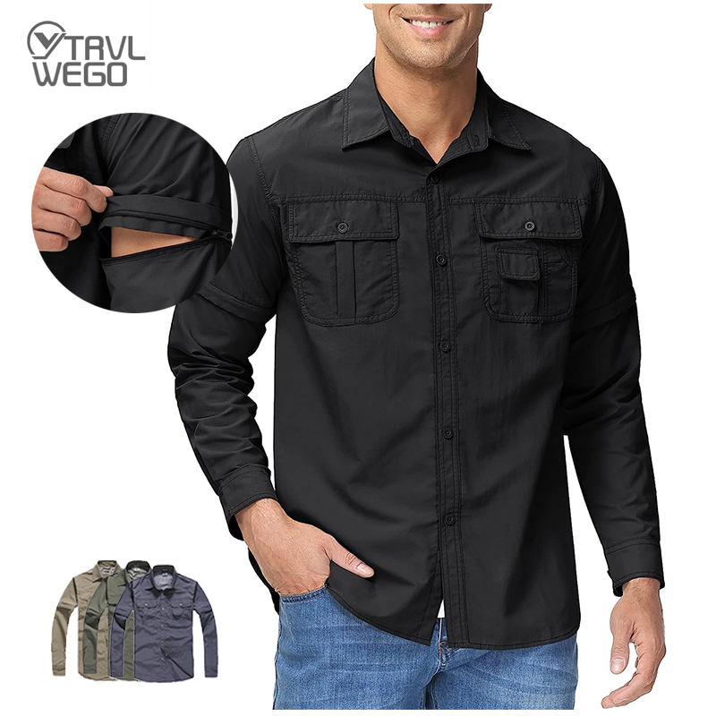 TRVLWEGO hommes chemise randon - Tactical Military Shirt Cargo avis et prix