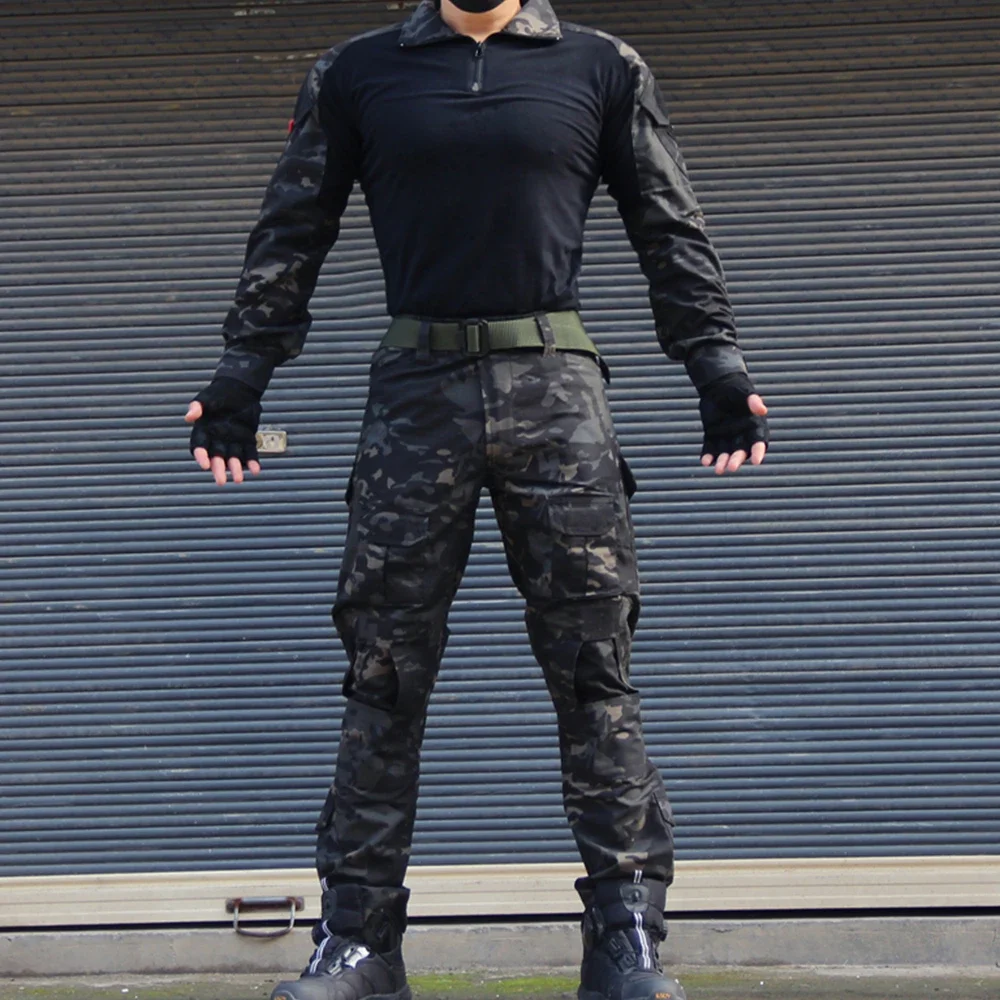 Ensemble uniforme tactique de  - Tactical Military Shirt Cargo avis et prix