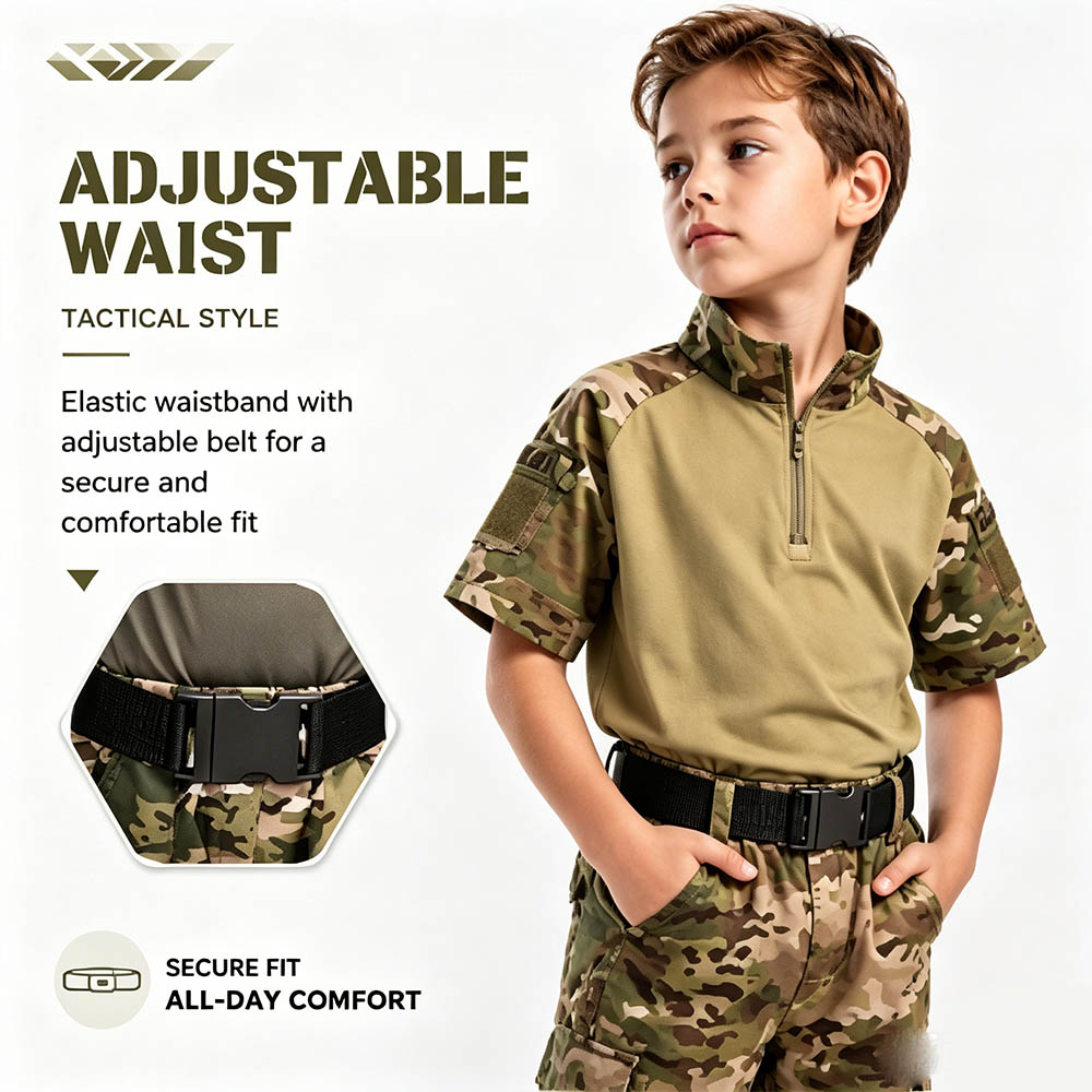 Combinaison tactique de camouf - Tactical Military Shirt Cargo avis et prix