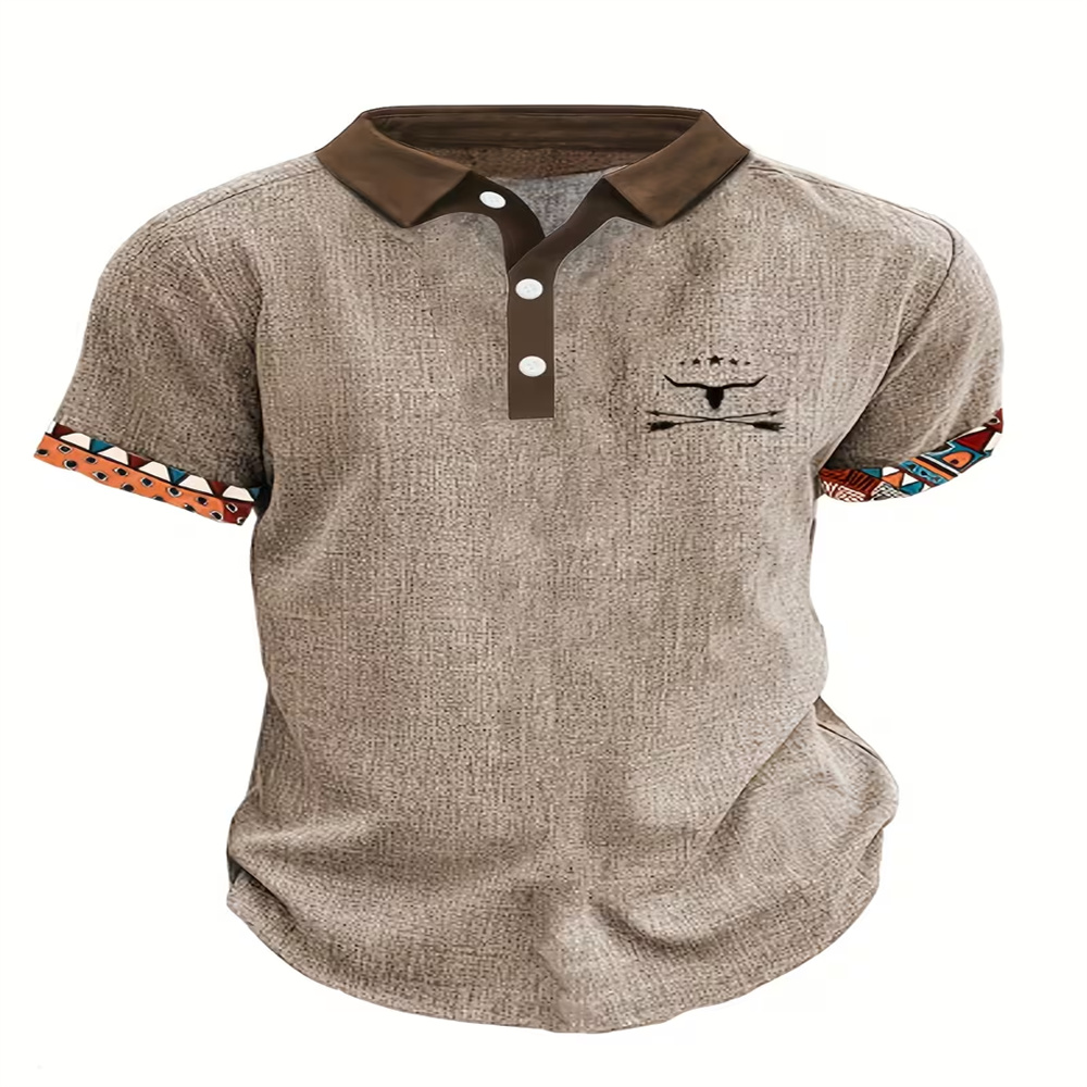 Polo à manches courtes pour ho - Vintage Hawaiian Floral Shirt avis et prix