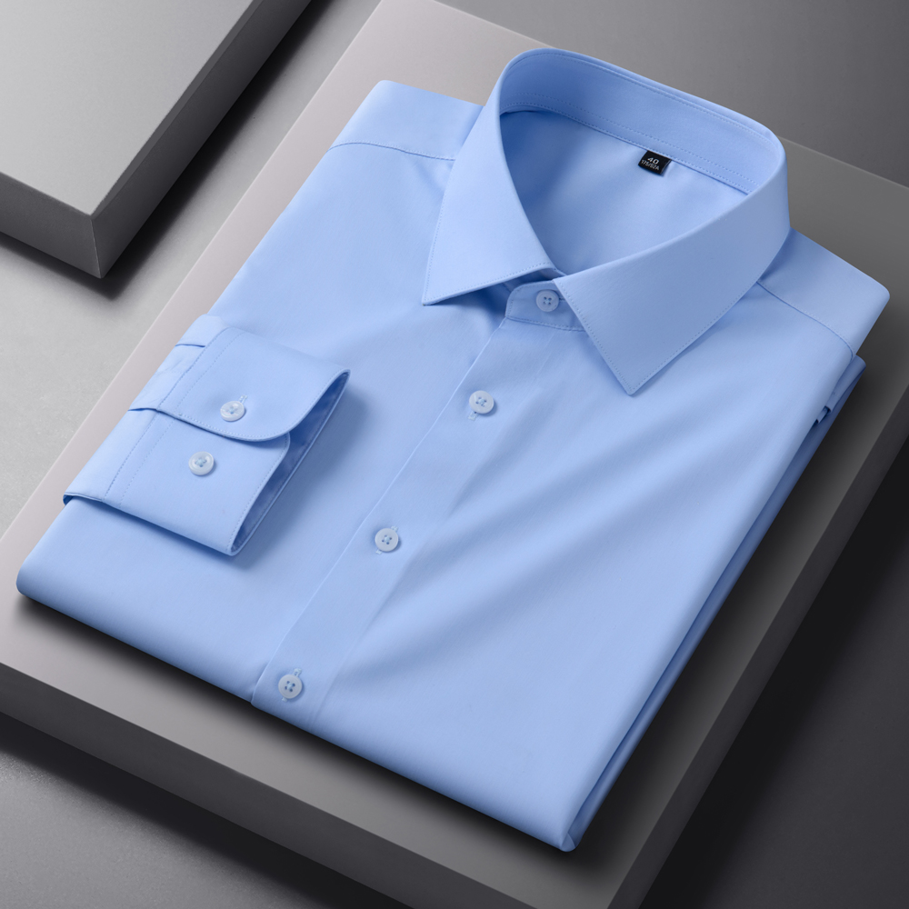 Chemise habillée décontractée  - Breathable Bamboo Fiber Shirt Non Iron avis et prix