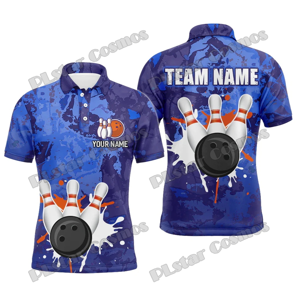 Polo rétro pour homme, motif b - Short Sleeve Bowling Shirt Retro avis et prix