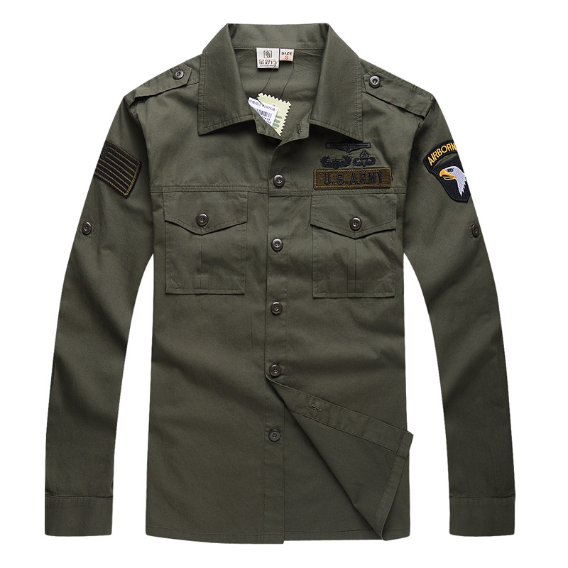 Chemise tactique à manches lon - Tactical Military Shirt Cargo avis et prix