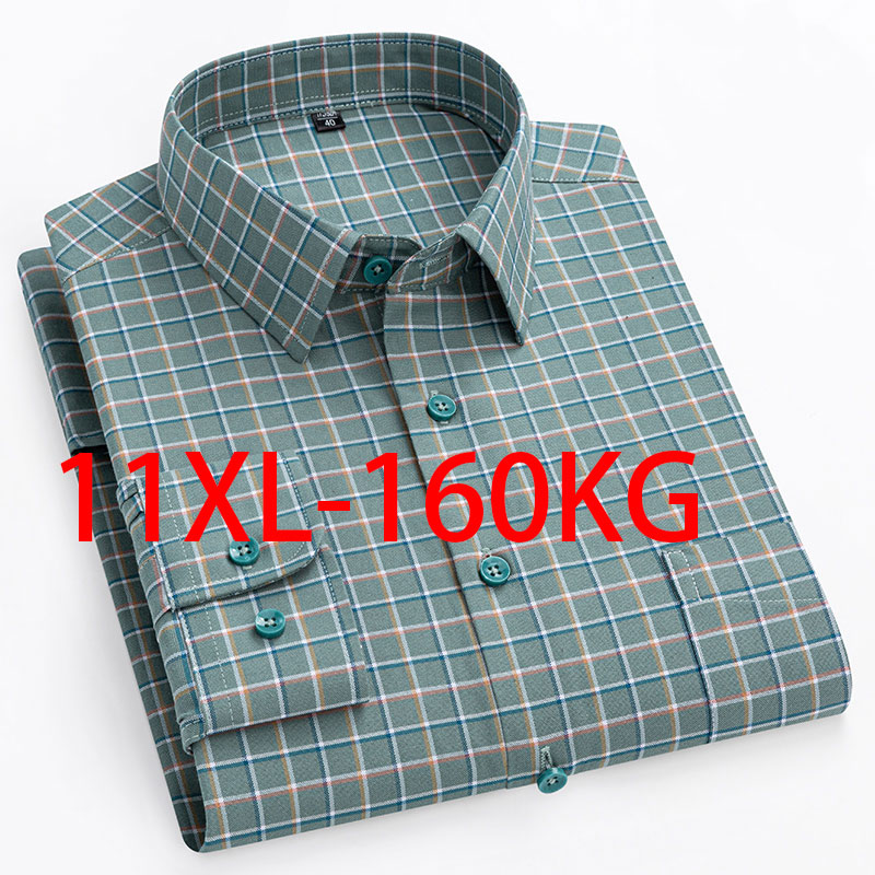 Nouveau 11XL 10XL Extra Large  - Oxford Cotton Casual Shirt Business avis et prix