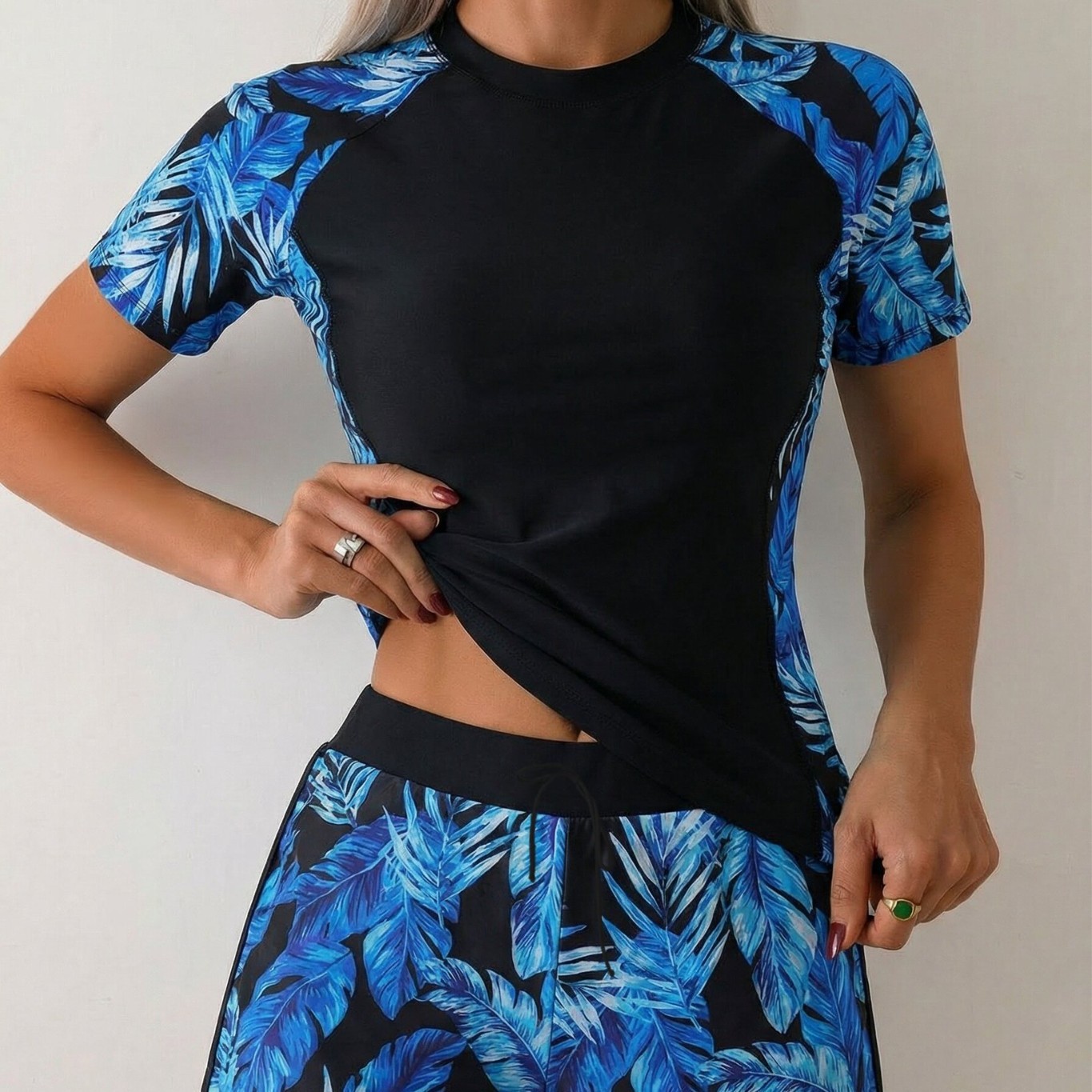 Tankini femme avec short, haut - Shorts avis et prix