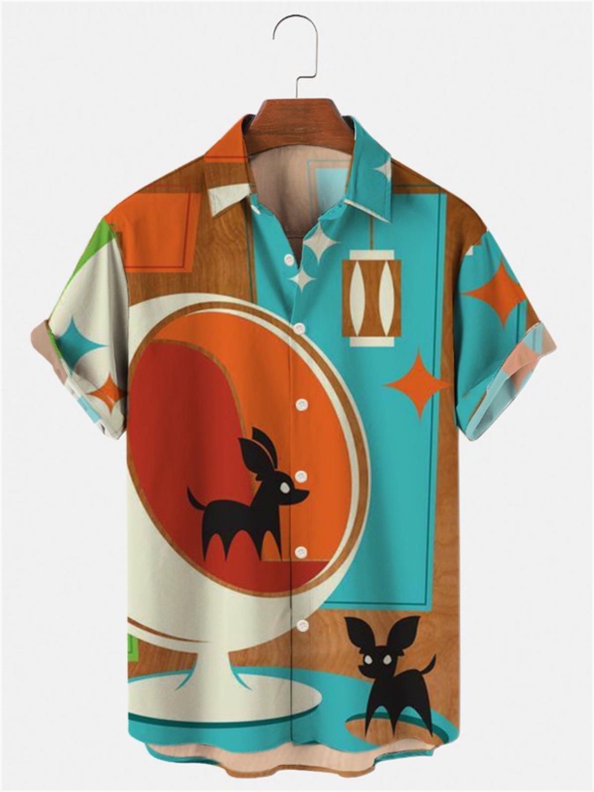 T-shirt Hawaïen pour Homme, Ch - Vintage Hawaiian Floral Shirt avis et prix