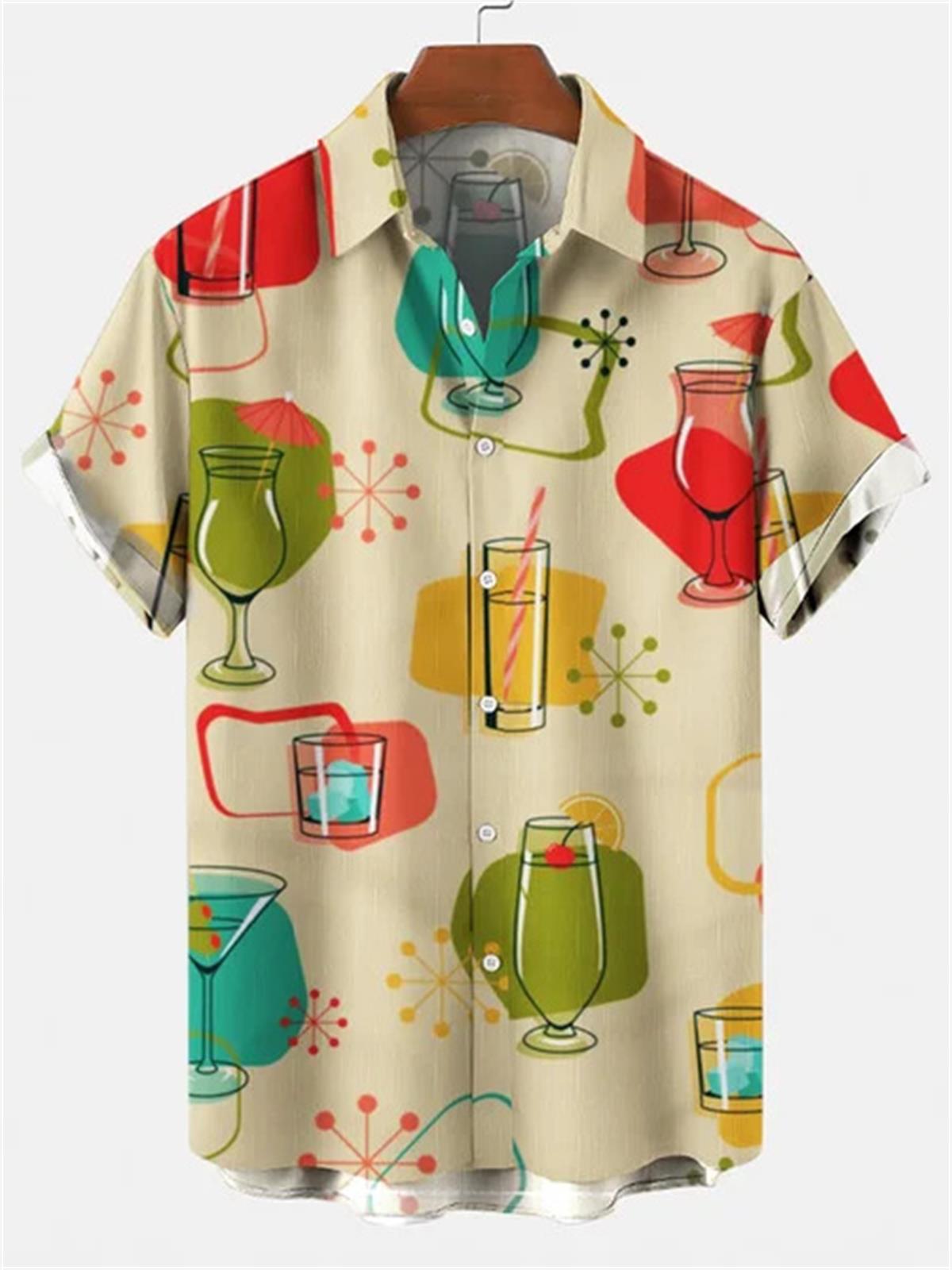 T-shirt Hawaïen pour Homme, Ch - Vintage Hawaiian Floral Shirt avis et prix